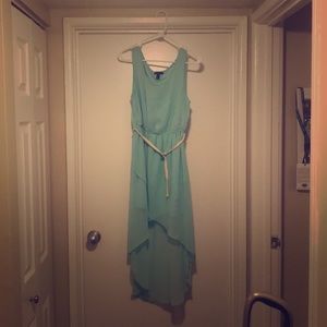 Mint high-low dress!